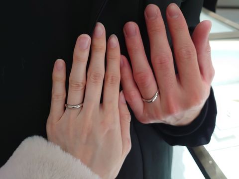 【MIKIMOTO(ミキモト)の口コミ】 MIKIMOTOのプラチナはパールが映えるように他のブランドよりも白っぽい輝…