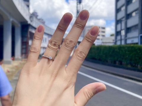 【ティファニー(Tiffany & Co.)の口コミ】 指輪はサプライズでいただいたので決めてはありませんが、貰う前からティ…