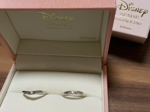 【ケイウノ ブライダル(K.UNO BRIDAL)の口コミ】 2人ともディズニーが大好きで、ディズニーデザインを取り入れられるケイウ…