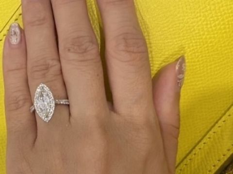 【LEHAIM(レハイム)の口コミ】 もともと中石が1カラットに近いもので個性的なデザインのものを探していて…