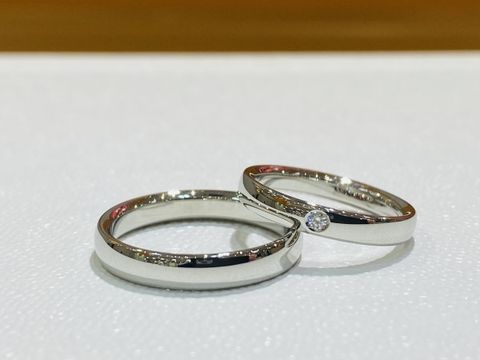 【REGALO(レガロ)の口コミ】 シンプルなデザインでも、幅や質感にこだわりたかったので、こちらの指輪…