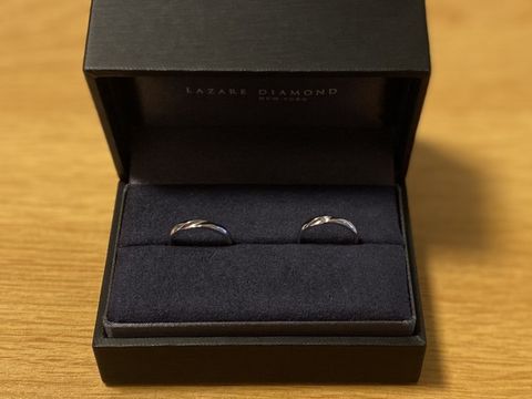 【ラザール ダイヤモンド(LAZARE DIAMOND)の口コミ】 指輪の決め手はとにかくデザイン。
ラザールダイヤモンドに憧れの気持ちが…