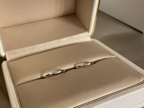 【ブシュロン(BOUCHERON)の口コミ】 シンプルで飽きのこないストレートデザインを探していて、なおかつ着け心…