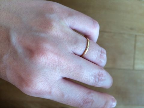 【バーニーズニューヨーク(BARNEYS NEW YORK)の口コミ】 好きなブランドと好きなタイプ、太さ、ゴールドという点で探していてピッ…