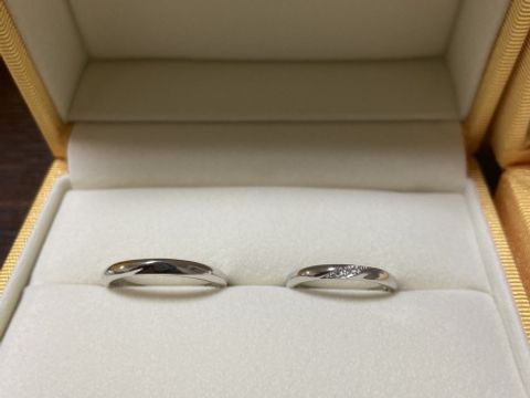 【ケイウノ ブライダル(K.UNO BRIDAL)の口コミ】 お店に行く前までは別のものにしようとしていました。しかし実際に見せて…