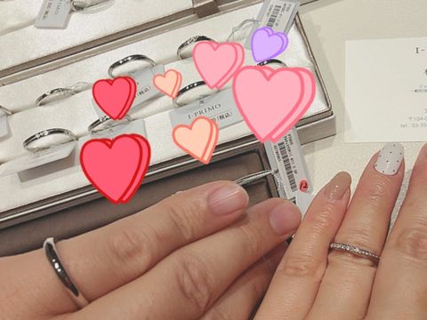 【アイプリモ(I-PRIMO)の口コミ】 ダイヤモンドが綺麗に散りばめられており、毎日この輝きを見ていたら幸せ…