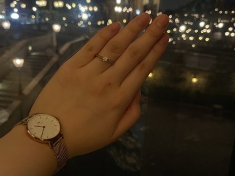 【ティファニー(Tiffany & Co.)の口コミ】 なんといっても、指輪がとても輝いているところです。
何度見ても綺麗な指…