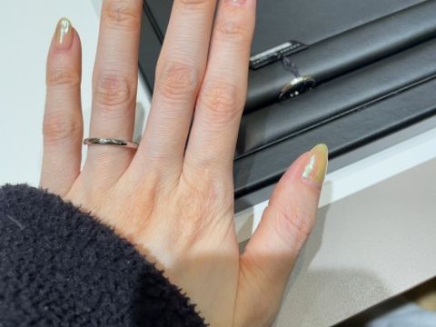 【ラザール ダイヤモンド(LAZARE DIAMOND)の口コミ】 ラザールダイヤモンドは、私たちが希望していたシンプルなデザインがかな…