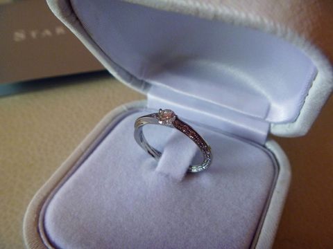 【STAR JEWELRY(スタージュエリー)の口コミ】 後に旦那になる彼が、クリスマスイブにサプライズで連れて行ってくれたの…