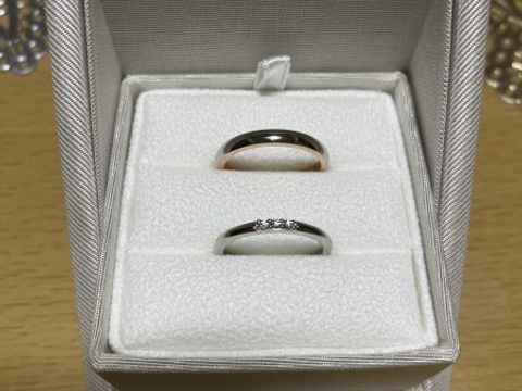 【BIJOUPIKO(ビジュピコ)の口コミ】 デザインとダイヤモンドの輝き、価格で決めました。シンプルなもので、ダ…