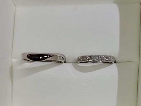 【YUKIZAKI BRIDAL(ユキザキブライダル)の口コミ】 つけ心地がいいもの、スタイリッシュな感じより暖かく見える丸みがある指…