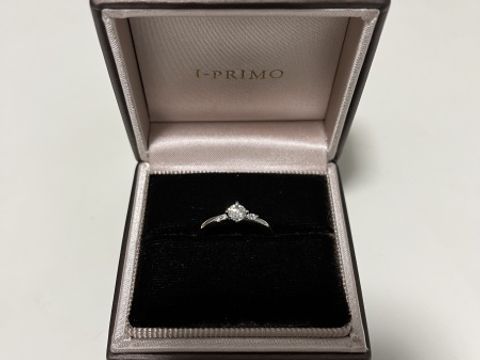 【アイプリモ(I-PRIMO)の口コミ】 パーソナルハンド診断を受けてウェーブタイプのリングが似合うことが分か…