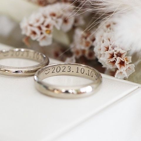 【ついぶ工房の口コミ】 手書きのものを刻印していただけること
ゴールド、シルバーが主流の中、ホ…