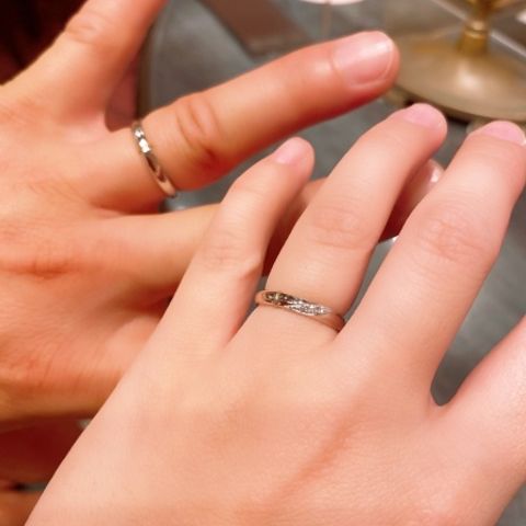 【ケイウノ ブライダル(K.UNO BRIDAL)の口コミ】 手作りの指輪をと思って探していたのですが、イチからは上手く作れるか&he…