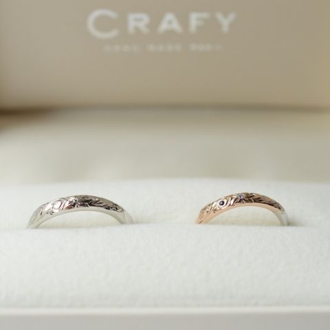 【CRAFY(クラフィ)の口コミ】 ・今まで色々なお店で指輪を見てきてしっくりしたデザインがなく、イマイ…