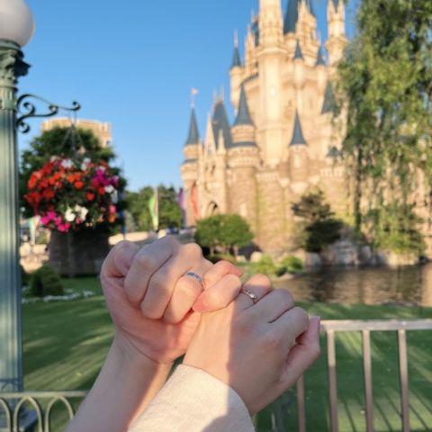 【エルメス(HERMES)の口コミ】 指輪のデザインがエルメスっぽくてシンプルだけどダイヤがついていてとて…