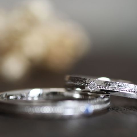 【ついぶ工房の口コミ】 人と被らないようなデザイン性のある指輪を2人の思い出として手作りで作り…