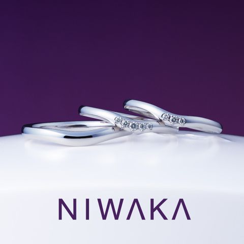 綺羅 KIRA [結婚指輪] 俄(にわか) | Ringraph(リングラフ) 【ほぼ新品