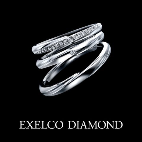 ★EXELCO DIAMOND★ ダイヤリング 婚約指輪 Pt950 エンゲージリング（婚約指輪） | プラチナ【エクセルコ