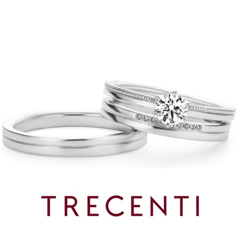結婚指輪 プラチナリング TRECENTI (トレセンテ) トレセンテ（Trecenti）はどんな結婚指輪ブランド？|結婚指輪の