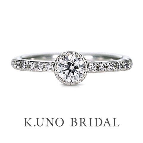 ケイウノ ブライダル(K.UNO BRIDAL)の婚約指輪（エンゲージリング