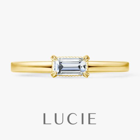 LUCIE ルシエ イエローゴールド フィユ リファージュ LM4835-LM2136｜マリッジリング｜結婚指輪・婚約指輪