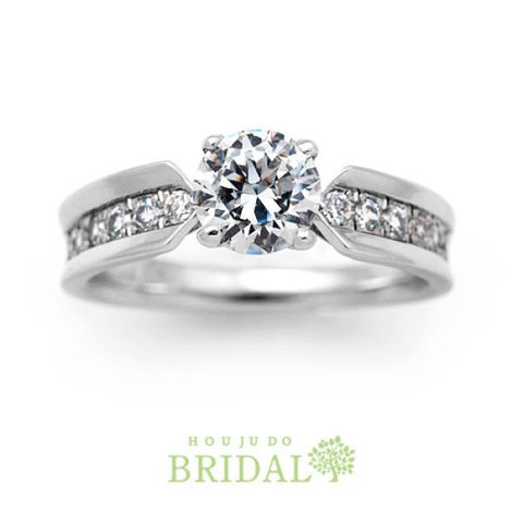 宝寿堂】1ctの大粒ダイヤが豪奢！クラシカルな雰囲気で優雅に《HD787