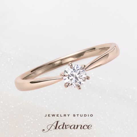 【JEWELRY STUDIO Advance(ジュエリースタジオアドバンス)】【Advance】Bonheur(ボヌール) [ブラウンゴールド]