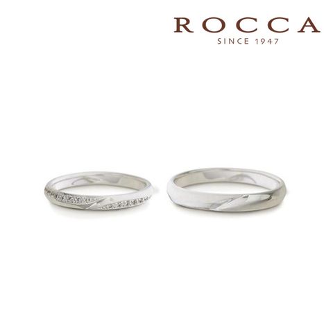 【ROCCA(ロッカ)】【ROCCA】シンプルで仕事中も着けやすいマリッジリング HO-3D/3L