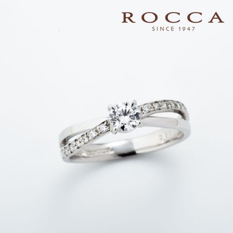 ロッカ　rocca ダイヤモンド　リング ROCCA阪神梅田店より ポートレートカットのダイヤモンドがカッコ