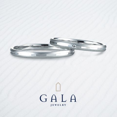 【GALA JEWELRY(ガラジュエリー)】【GALA】鍛造製法のお洒落なデザイン☆