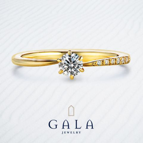 GALA シンプルゴールドリング 保証書付き 2ページ目)GALA SDJ（ガラエスディージェイ）銀座本店の結婚指輪
