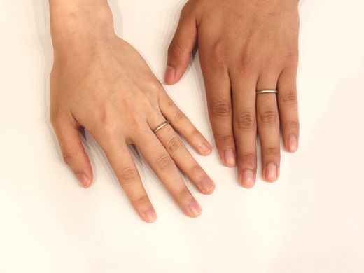 シンプルの中にワンポイント