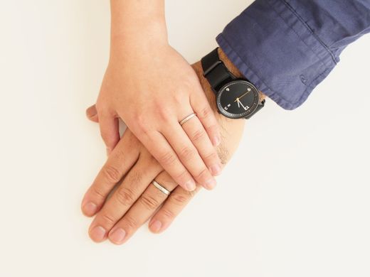 ひねりを加えた結婚指輪