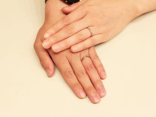 シンプルを追求した特別なリング