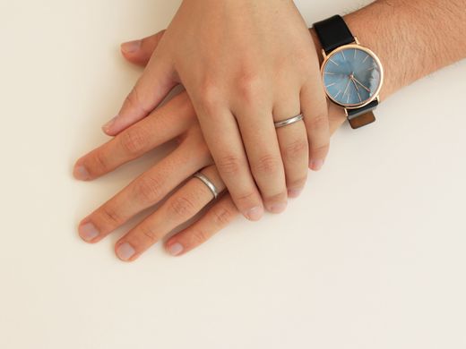 オーダーメイドのプラチナリング