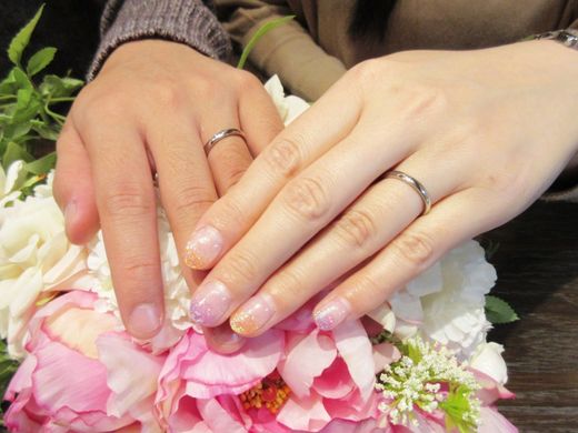国産でシンプル、丈夫な指輪に。