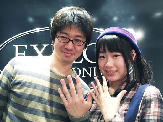 結婚指輪シンプルでおくゆかしいデザインが気に入りました_160