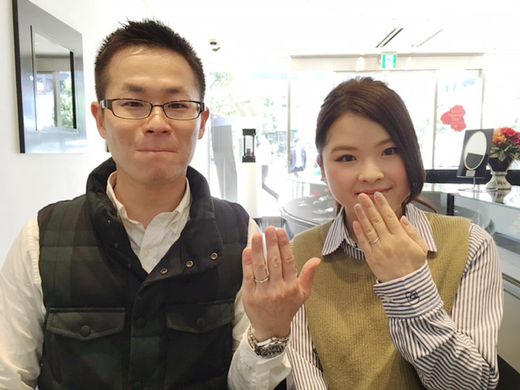 2人共気にいるデザインがペアであったため決めました_201