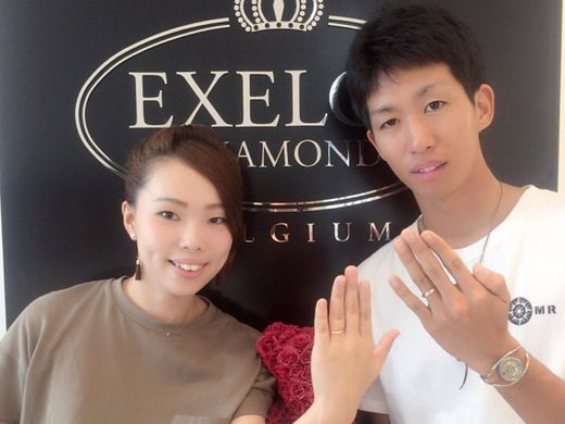 ピンクゴールドとゴールドのバランスがとても良かったです_441