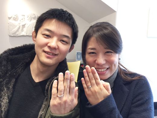 婚約指輪や結婚指輪の着け心地がとても良い！_162