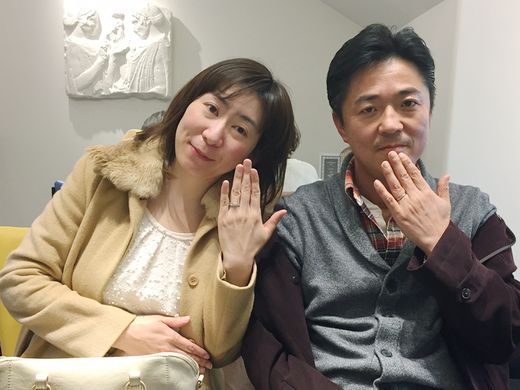 婚約指輪も結婚指輪もメレダイヤの華やかなデザインを選びました_129