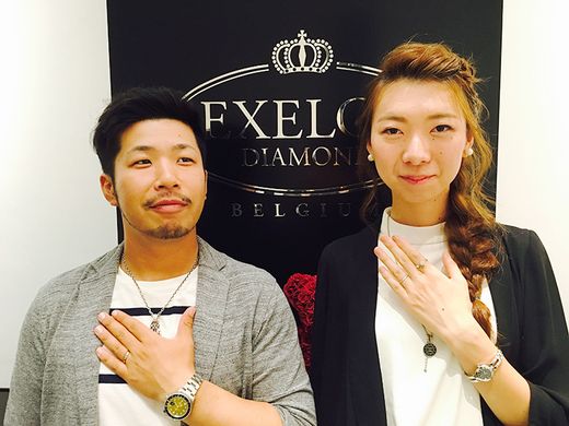 結婚指輪のデザインが一番決め手でした_395