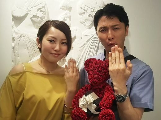 ダイヤモンドの輝きがとても気に入っています_328