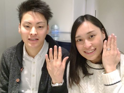 プロポーズリングを利用しましたが、「プロポーズが上手くいくことを祈っています。」と応援してもらえたのが嬉しかったです_175