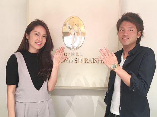 私達２人の雰囲気をみて、似合う指輪親切かつ丁寧にオススメしてくれました_394