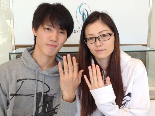 ツヤ消しが、イイ感じ！シークレットストーンも可愛いです_475