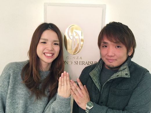 自分の個性・オリジナル感を加えふたりの結婚指輪にしました_77