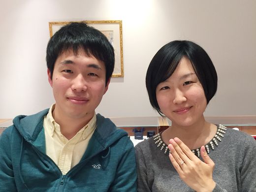 ダイヤモンドの品質が良く、存在感や輝きが気に入りました_655