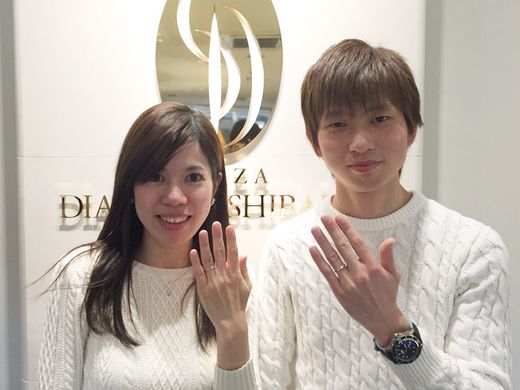 希望のデザインがあり、ダイヤモンドの輝きがとても綺麗でした_186